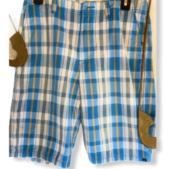 Quiksilver‎ Plaid Shorts - Picture 1 of 10